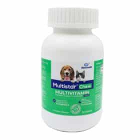 Multistar Chew tablets Multivitamin Supplement for Dogs and Cat