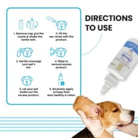 Vivaldis Clearify Ear Cleanser for Dogs & Cats