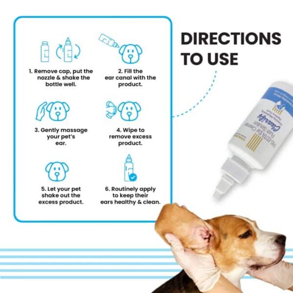 Vivaldis Clearify Ear Cleanser for Dogs & Cats