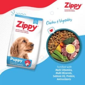 Zippy Puppy Chicken & Vegetables Dry Dog Food