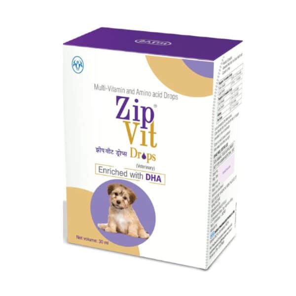 Intas Zipvit Drops Multi Vitamin Supplement for Puppies and Kitten