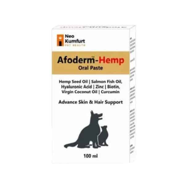 Neo Kumfurt Afoderm-Hemp Oral paste for Dogs & Cats