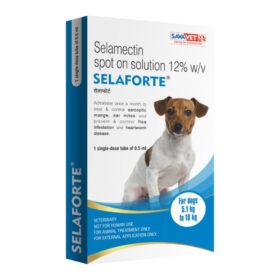 Savavet Selaforte Tick and Flea Control Spot On for Dogs