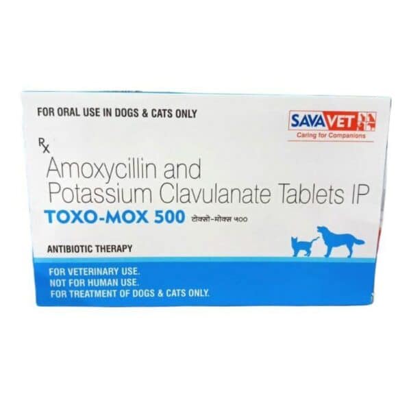 Savavet Toxo Mox Amoxycillin Tablets for Dogs & Cats