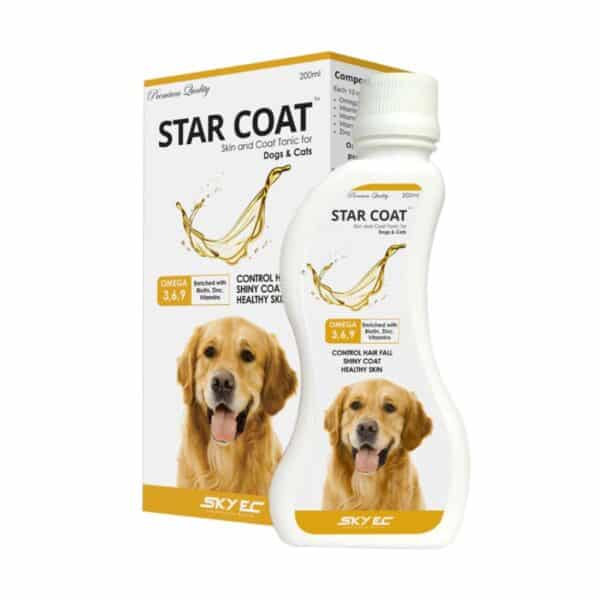 Skyec Star Coat Omega 3 + 6 Syrup for Dogs and Cats