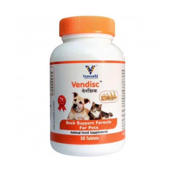 Venkys Vendisc Tablets Joint Support for Dogs and Cats