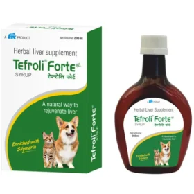 Tefroli Forte Syrup Herbal Liver Supplement for Dogs