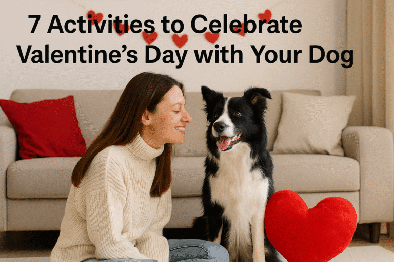 7 activities to celebrate Valentine’s day with your dog
