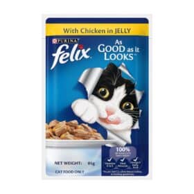 Felix Adult with Chicken in Jelly Wet Cat Food