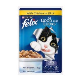 Felix Kitten with Chicken in Jelly Wet Cat Food