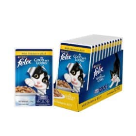 Felix Kitten with Chicken in Jelly Wet Cat Food