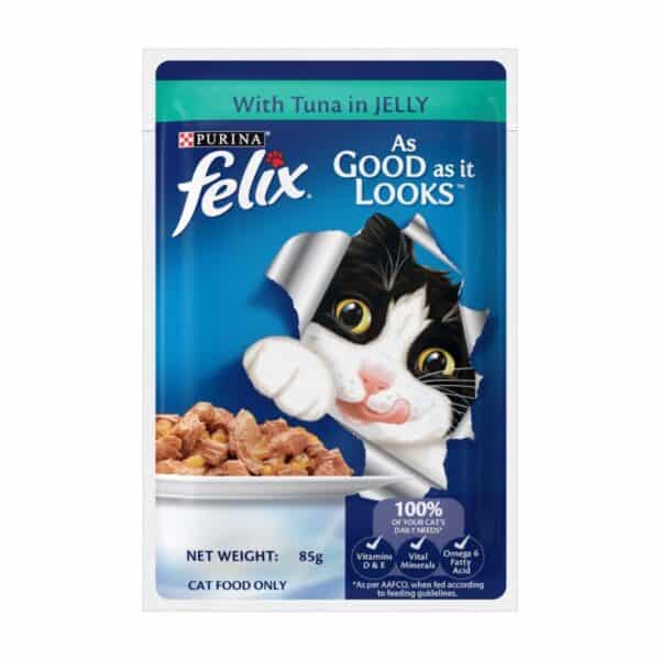 Felix Kitten with Tuna in Jelly Wet Cat Food