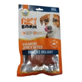 Firstbark Salmon Jerky Bites Snacks Treat For Dogs