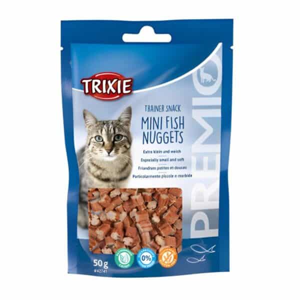 Trixie Premio Trainer Snack Mini Fish Nuggets Cat Treats