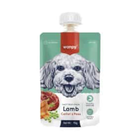 Wanpy Meat Paste Lamb Carrot and Pea Dog Wet Food