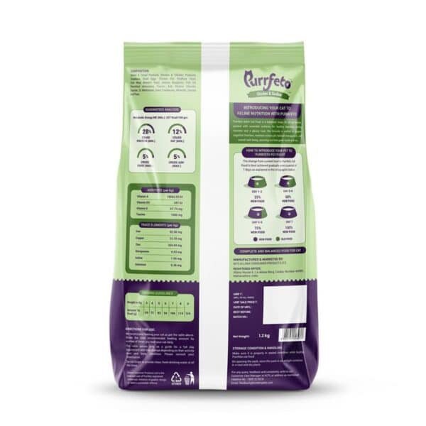 Purrfeto Chicken & Sardine Adult Dry Cat Food
