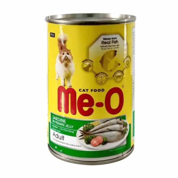 Me O Sardine in Prawn Jelly Canned Adult Cat Wet Food