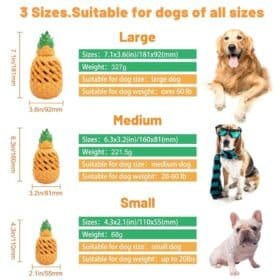 Petopia Pineapple Chew Toy for Dogs