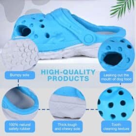 Petopia Slipper Bite Resistant Rubber Dog Chew Toy