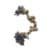 Pgpet Rope Toy 4 knot For Dogs 22mm