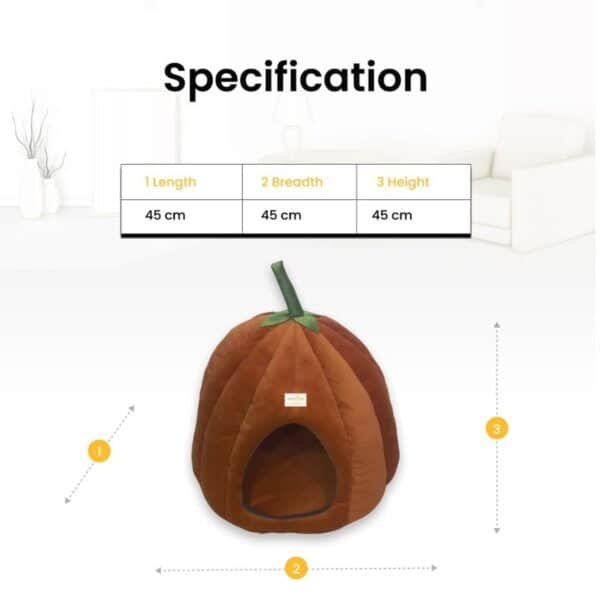 Kaddu Shaped House for CatKittenPuppy