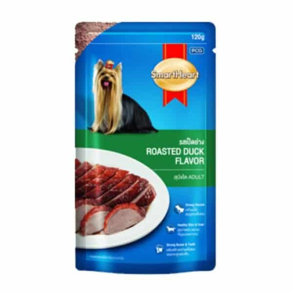 SmartHeart Roasted Duck In Gravy Adult Dog Wet Food
