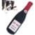 Soft Squeaky Dog Plush Toy in Wine Bottle Shape