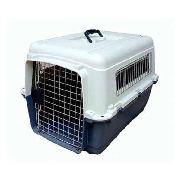 Travel Carrier For Dogs 32inch Creme & Grey