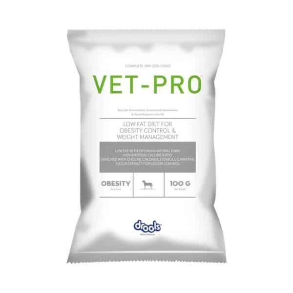 Vet Pro Obesity Dry Dog Food 100g