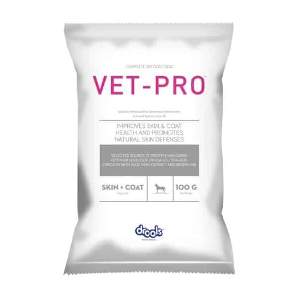 Vet Pro Skin and Coat Dry Dog Food 100g