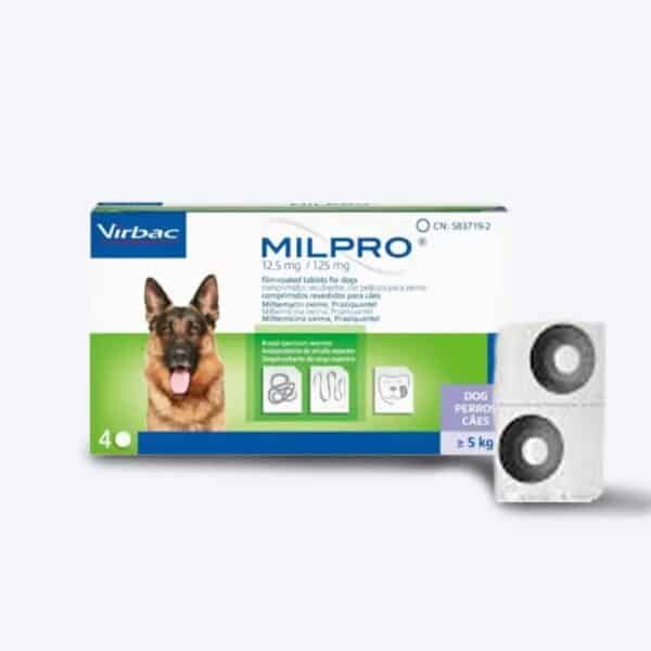 Virbac MILPRO Dewormer Tablet for Large Dogs