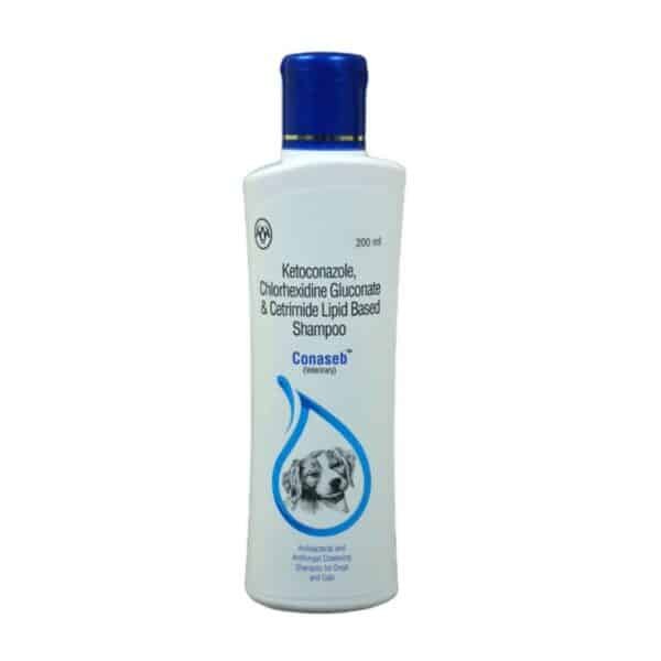 Intas Conaseb Antibacterial Shampoo for Dogs & Cats