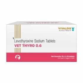 Vivaldis Vet Thyro 0.6 Tablets for Dogs and Cats