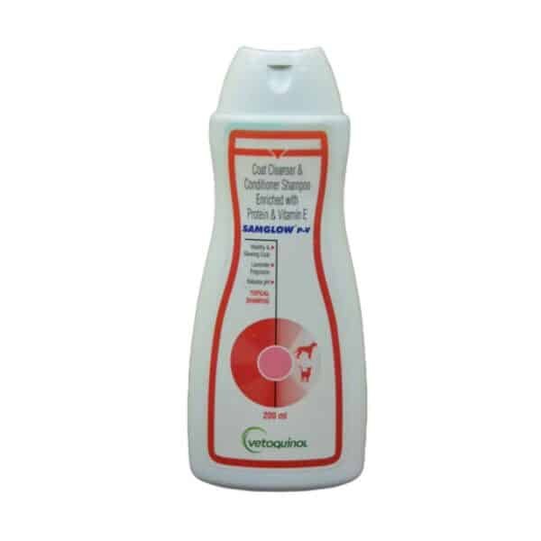 Vetoquinol Samglow PV Conditioner Shampoo for Dogs and Cats