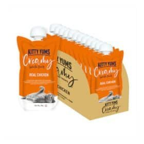 Kitty Yums Lickable Real Chicken Creamy Cat Treat