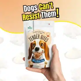 Basil Tender Bites Rice Chicken Strips Premium Dog Treat