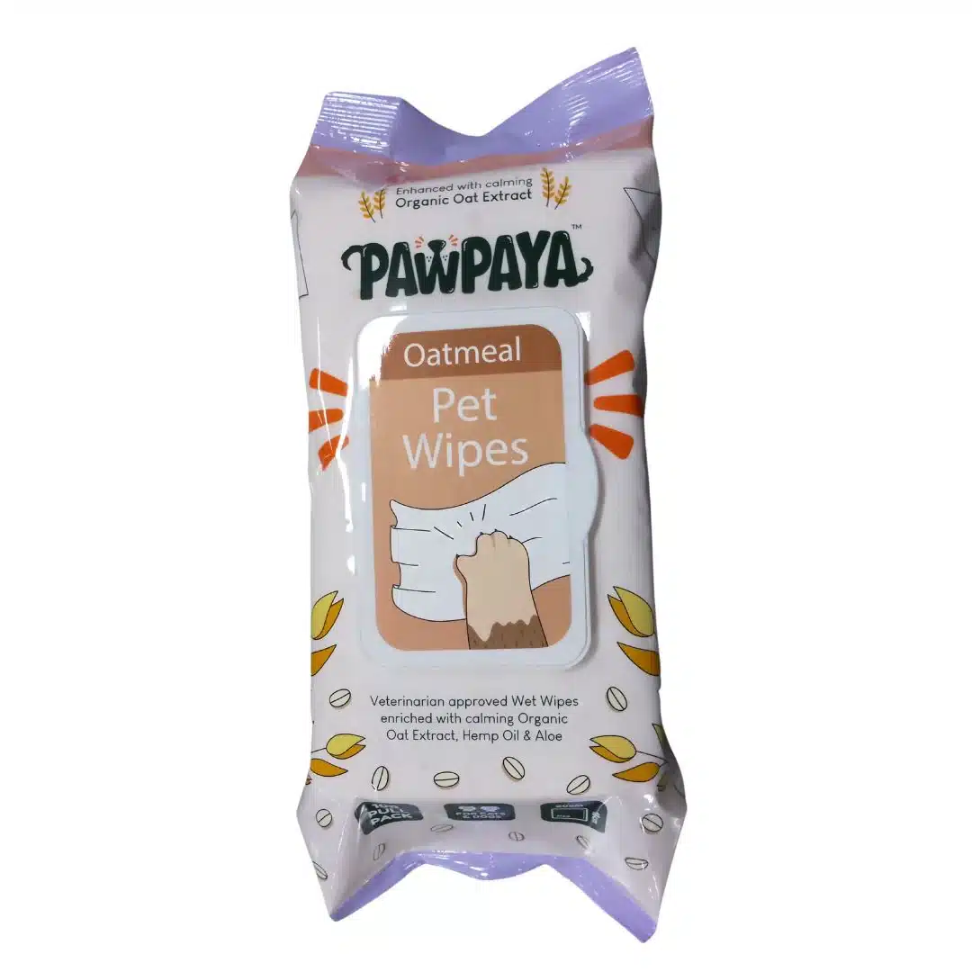Abk Pawpaya Oatmeal Pet Wipes 100 Pull Pack
