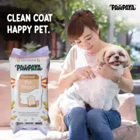 Abk Pawpaya Oatmeal Pet Wipes 100 Pull Pack