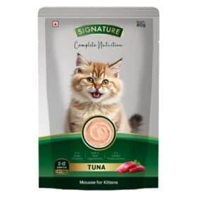 Signature Grain Zero Tuna Mousse Kitten Cat Wet Food