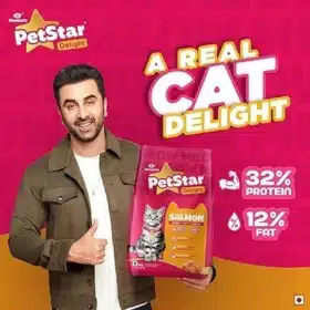 Mankind PetStar Salmon Kitten Cat Dry Food