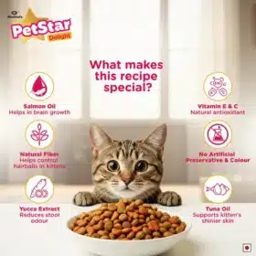 Mankind PetStar Tuna Kitten Cat Dry Food