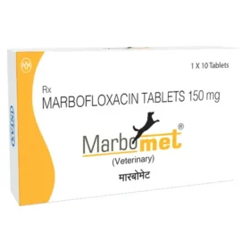 Intas Marbomet 150mg Marbofloxacin Tablets for Dogs & Cats