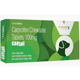 Vivaldis Cartail 100mg Carprofen Tablet for Dogs