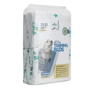 Basil Training Pads with Activated Carbon - Pack 25pcs - 45*60cms