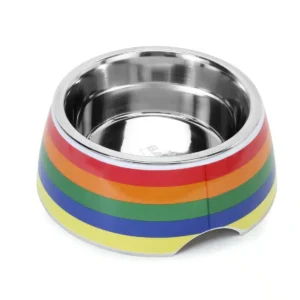 Basil Melamine Rainbow Printed Bowl