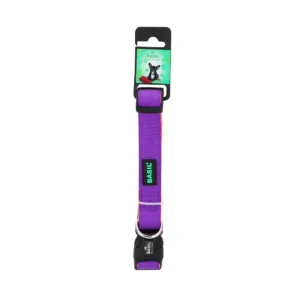 Basil Padded Collar for Dogs - Purple