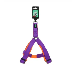 Basil Padded Harness for Dogs & Puppies (Purple)