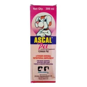 Ascal Pet Syrup Calcium Supplement for Dogs and Cats