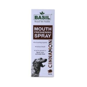 Basil Cinnamon Mouth Freshening Spray for Dogs