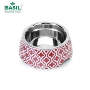 Basil Melamine Red Indie Printed Bowl